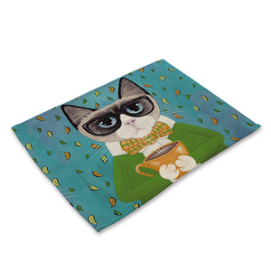 Cats Dinner Mats