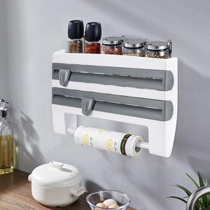 (🎁Father's Day Hot Sale💥 )-Multifunction Film Storage Rack(Nail free)