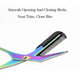 3 Colors Eyebrow Trimmer Scissor