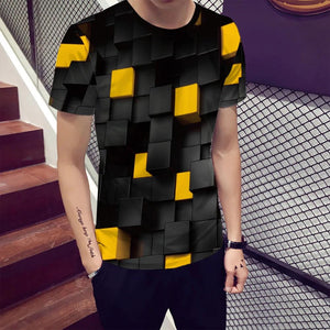 Buy 3D Squares T-shirt