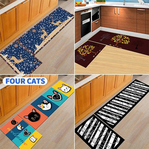 🎉Big Sale - Kitchen Printed Non-Slip Carpet ( 🔥Buy 1 Get 1 Free🎁 )