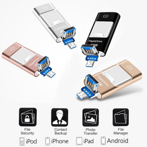 (🎉New Year Big Sale ) -Portable USB Flash Drive For IPhone, IPad & Android