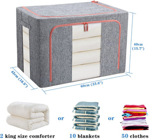 ( 🎉Early Christmas Promotion🎄 ) - Oxford Cloth Steel Frame Storage Box