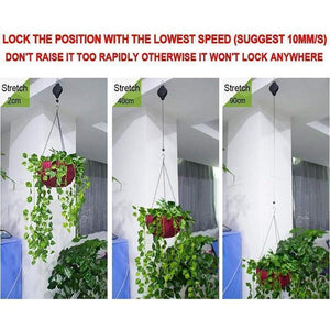 Easy Reach Plant Pulley Set