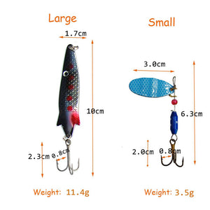 Spoon Metal fishing lure