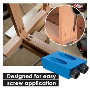 Woodworking Inclined Hole Jig